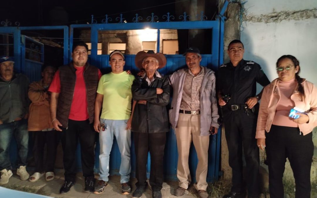 Localizan a don Guadalupe en Comanjilla y él se reencuentra con su familia en León