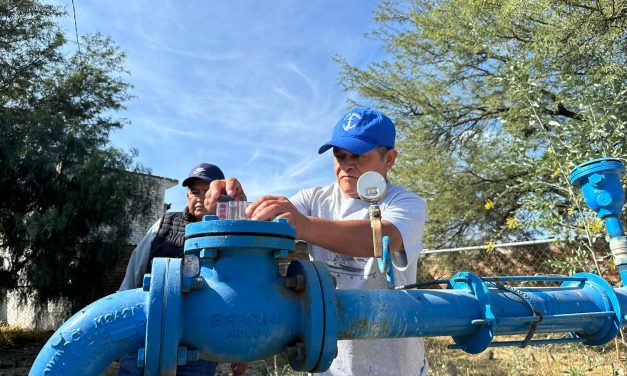 Verifican correcta clorificación de pozos en la zona rural de Silao