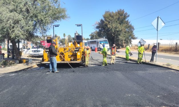 Siguen los trabajos para reforzar la seguridad vial en la salida a Romita